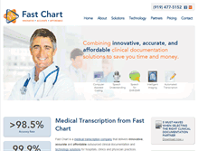 Tablet Screenshot of fastchart.com